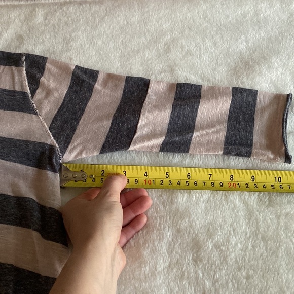 EUC WE THE FREE - Free People Striped Tunic Top 🌸 Loose Fit  🌷 Size XS / TP - Picture 8 of 10